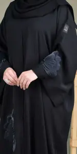 عباية اوسلين اسود